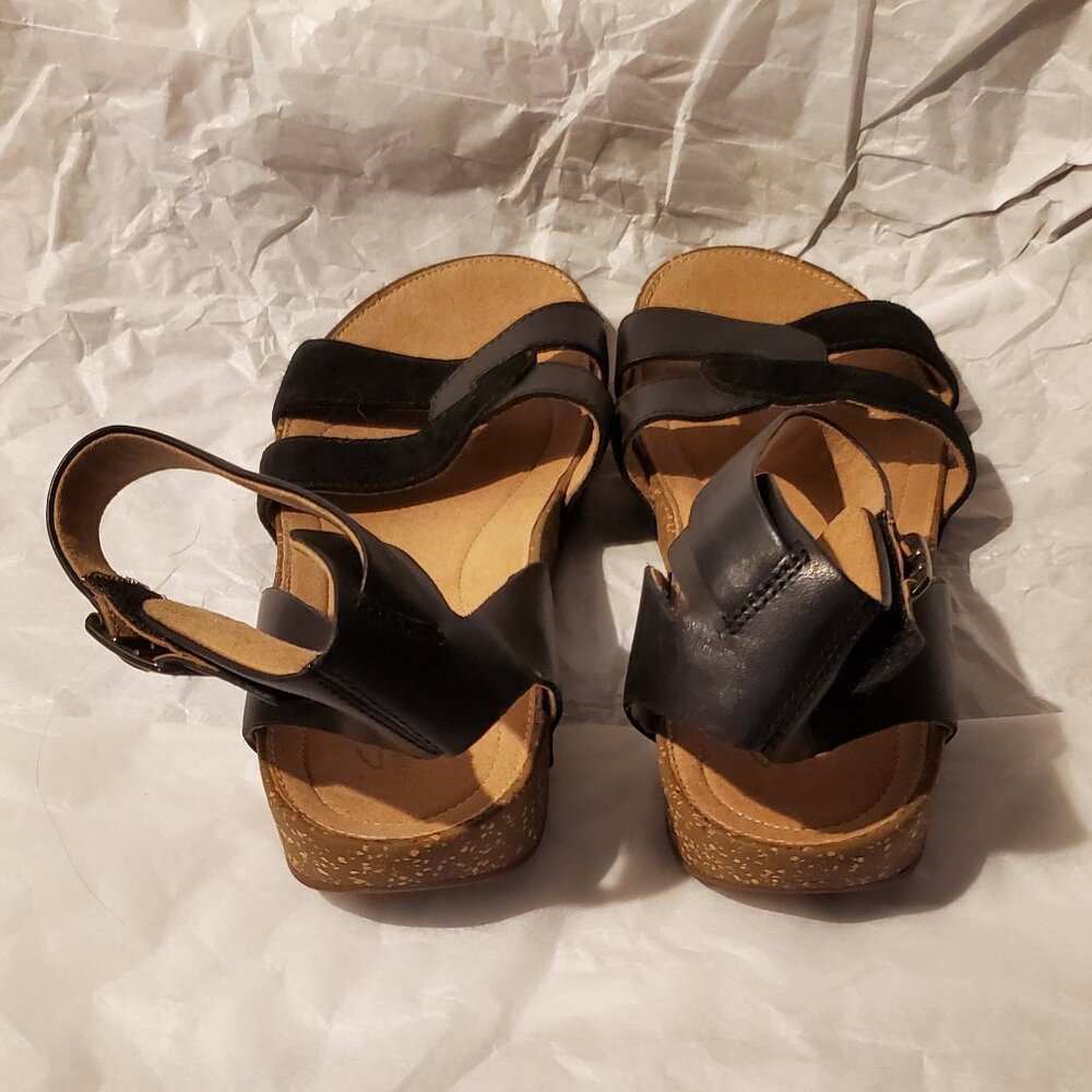 Clarks Un Perri Loop Black Sandals 7.5 - Picture 3 of 5